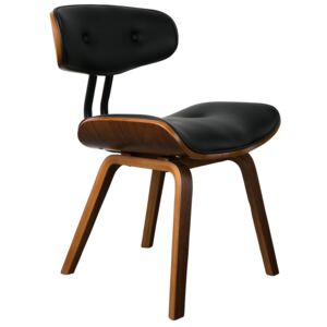 Hnědá jídelní židle DUTCHBONE BLACKWOOD