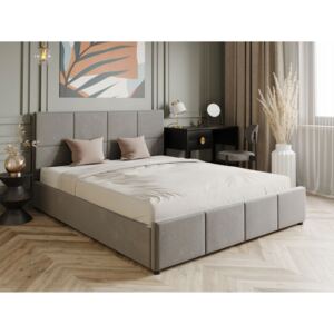 PROXIMA STORE.cz - Designová postel Fabrizzio - šedá - 160 Veľkosť postele: Pre matrac 160 x 200 cm
