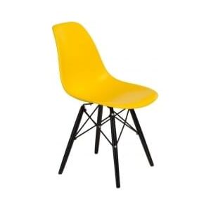 Židle DSW, žlutá (Černá) S24234 CULTY +