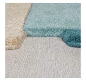 Modro-béžový vlněný koberec 240x150 cm Abstract Collage - Flair Rugs