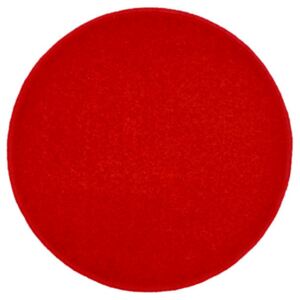 VOPI Kusový koberec ETON kruh vínově červený Varianta: průměr 100 cm