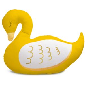 Polštářek – Labuť (výběr barvy) (Barva labutě: Žlutá)