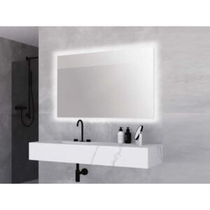 Koupelnové zrcadlo - SP1, 60x65 cm, LED osvětlení