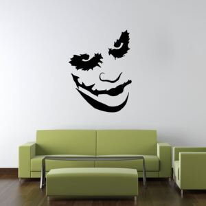 Samolepka na zeď GLIX - Joker Černá 75 x 100 cm