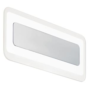 Linealight 8881 Antille, nástěnné svítidlo z pískovaného skla a chromu, 14W LED 3000K, délka 31cm
