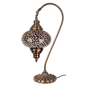 Skleněná ručně vyrobená lampa Oriental, ⌀ 17 cm