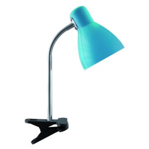 Stolní flexibilní lampa s klipem KATI, 1xE27, 15W, modrá Strühm KATI 02863
