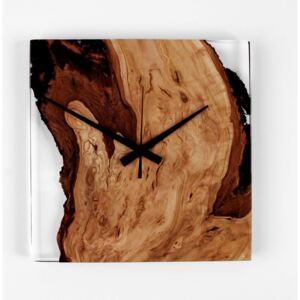 Dřevěné hodiny - Třešeň (jediný kus)