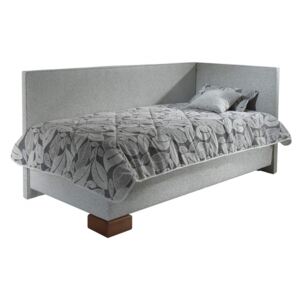 Čalouněná postel s úložným prostorem QUATRO 90x200 pravá varianta