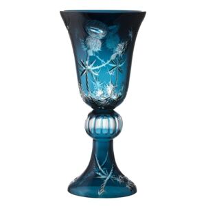 Váza Thistle, barva azurová, výška 505 mm
