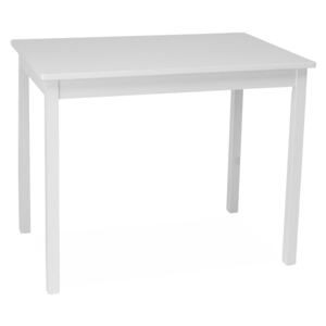 Stůl - FIORD, 80x60 cm, bílá