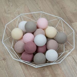 BallDeSign Svítící koule Balls - Pink rainbow