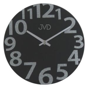 Skleněné designové nástěnné hodiny JVD HO138.1 ( )