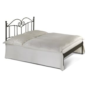 Iron Art SARDEGNA kanape - kovaná postel Barva kovu: příplatková - vyberte dle popisu níže, pro rozměr matrace: 90 x 200 cm