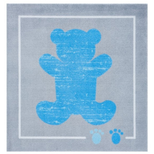 Dětský kusový koberec Kiddy 102392 | modrý Typ: 100x100 cm
