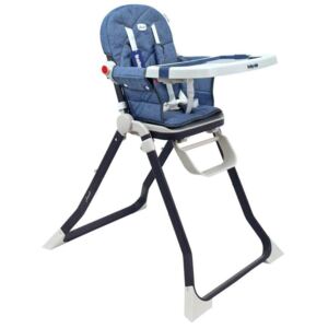 Jídelní židlička Baby Mix Smart navy modrá