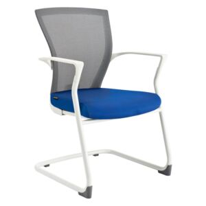 Jednací kancelářská židle Office Pro MERENS WHITE MEETING — více barev Modrá BI 204