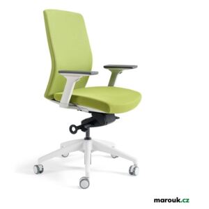 Kancelářská ergonomická židle Office Pro J2 WHITE BP — více barev, bez podhlavníku Zelená 203