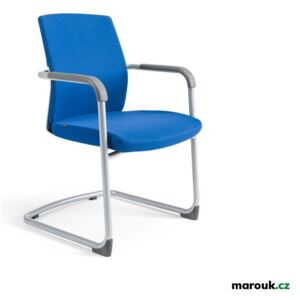 Jednací židle Office Pro JCON WHITE — více barev, nosnost 120 kg Modrá