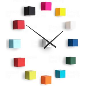 Nástěnné nalepovací hodiny Future Time FT3000MC Cubic multicolor