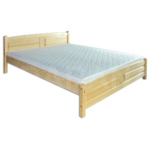 Drewmax dřevěná postel z borovice 120 x 200 cm