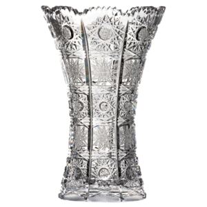 Váza 500PK VI, barva čirý křišťál, výška 180 mm