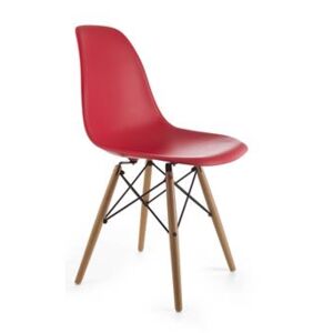 Designová židle G21 Timber Red