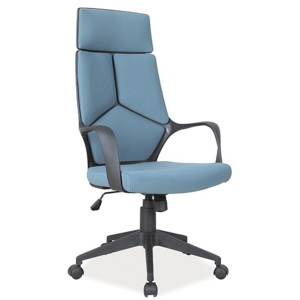 Kancelářská židle BUY, 114-124x63x46x47-57, modrá