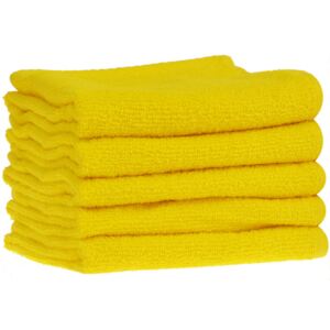 Detský uterák bavlnený 30x50 sýto žltý EMI