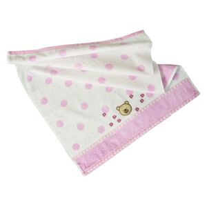 Dětský ručník bavlněný Baby růžový