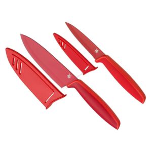 Set 2 ks kuchyňských nožů TOUCH, červený - WMF