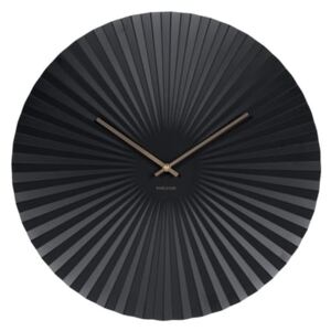 Nástěnné hodiny Trivet, 50 cm, černá