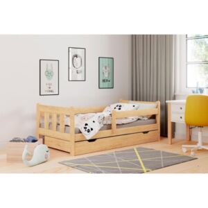 Dětská postel Tommy 80x160, borovice, ÚP, bez matrace