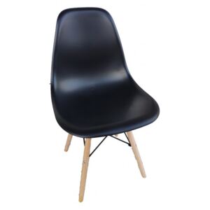 Ekspand Židle černá skandinávský styl CLASSIC
