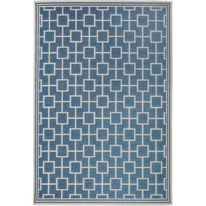 Moderní kusový koberec bouclé Botany Bay modrý Typ: 160x230 cm