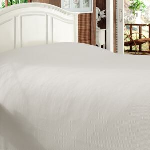 Luxusní přehoz na postel Bamboo kapučínový béžová