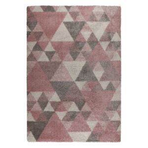 Růžovo-krémový koberec Flair Rugs Nuru, 120 x 170 cm