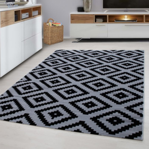 Vopi Kusový koberec Plus 8005 black 80 x 150 cm
