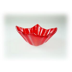 BDK-GLASS Skleněné mističky WINKY - červené Rozměr: 8x8cm