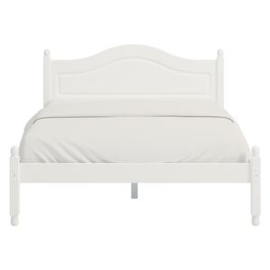 Bílá manželská postel s roštem Richmond 135 x 190