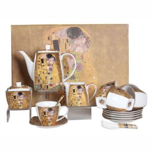 15-ti dílný čajový set HOME ELEMENTS Klimt Solei