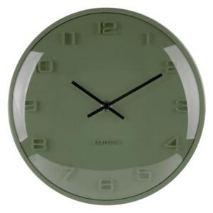 Nástěnné hodiny Elevated 25 cm Karlsson * (Barva - zelená)