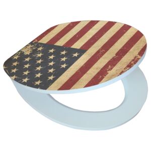 American Flag EDHGAF01 MDF, WC sedátko softclose Eisl Sanitär