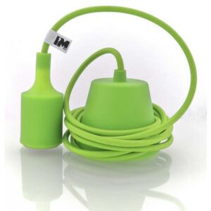 IMINDESIGN Silikon 1-závěsná žárovka zelená