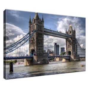 Obraz na plátně Most na Temži Londýn 30x20cm 480A_1T