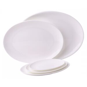 Lunasol - Set servírovacích talířů 26 ks – Premium Platinum Line (w0033)