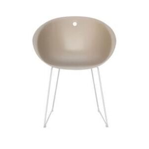 Plastová židle GLISS 920 (Světlá káva)