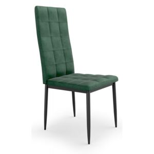 Jídelní židle K415 samet / černá Halmar