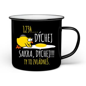 Nekupto Vtipný plecháček s potiskem 1, 2, 3, 4