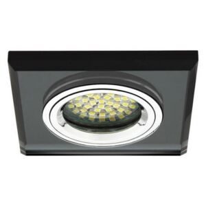PremiumLED Podhledové bodové svítidlo JANTAR černé + patice, LUX01261